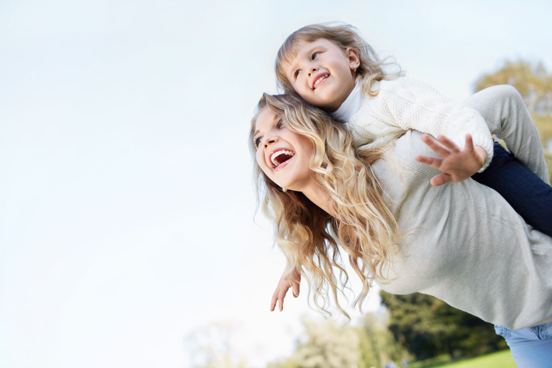 happy people with health insurance